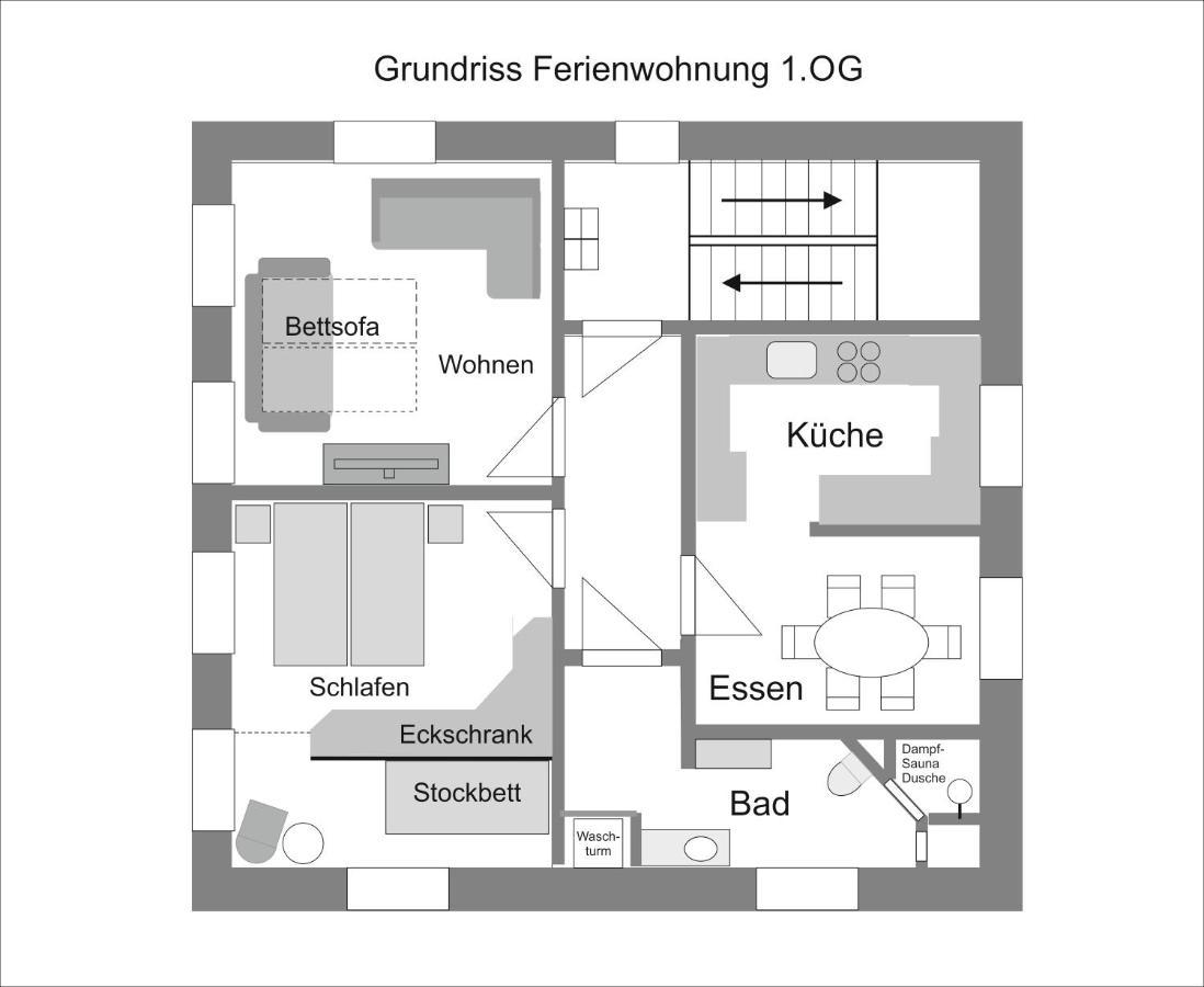 Ferienwohnungen Im Furstenland Gossau  Zewnętrze zdjęcie